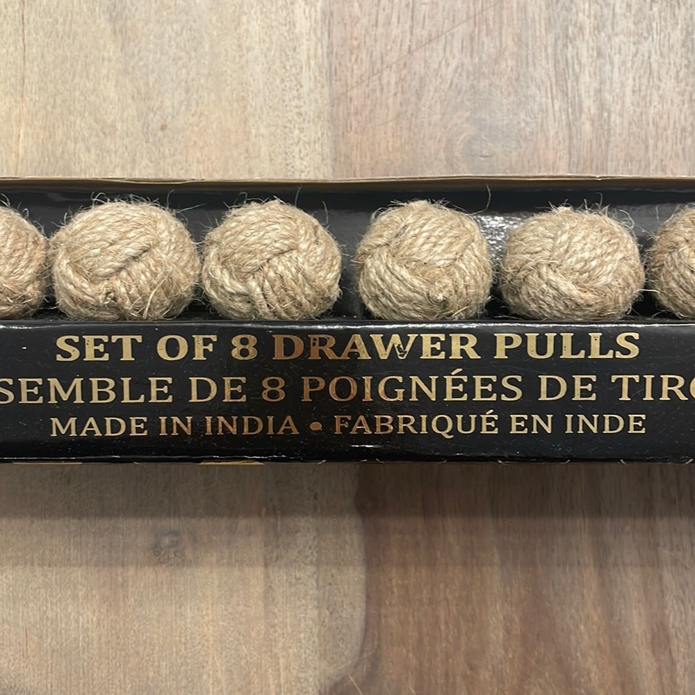 Drawer pulls- set of 8